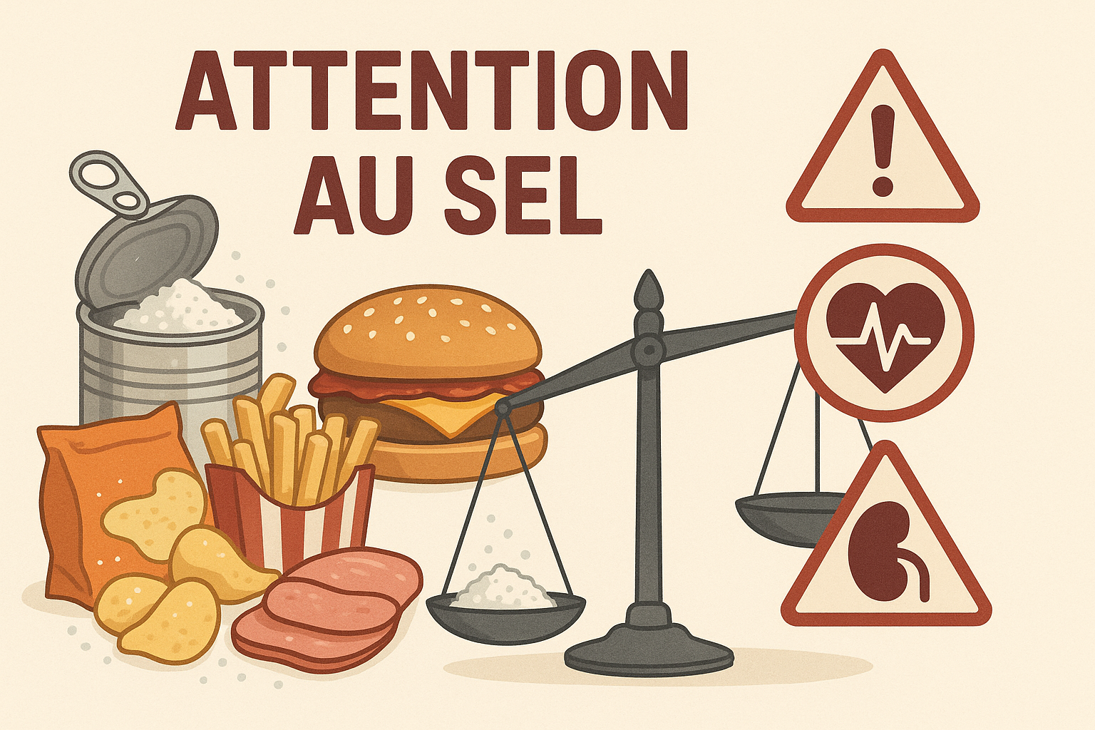 Pourquoi la Réduction de Sel est Cruciale pour votre Santé